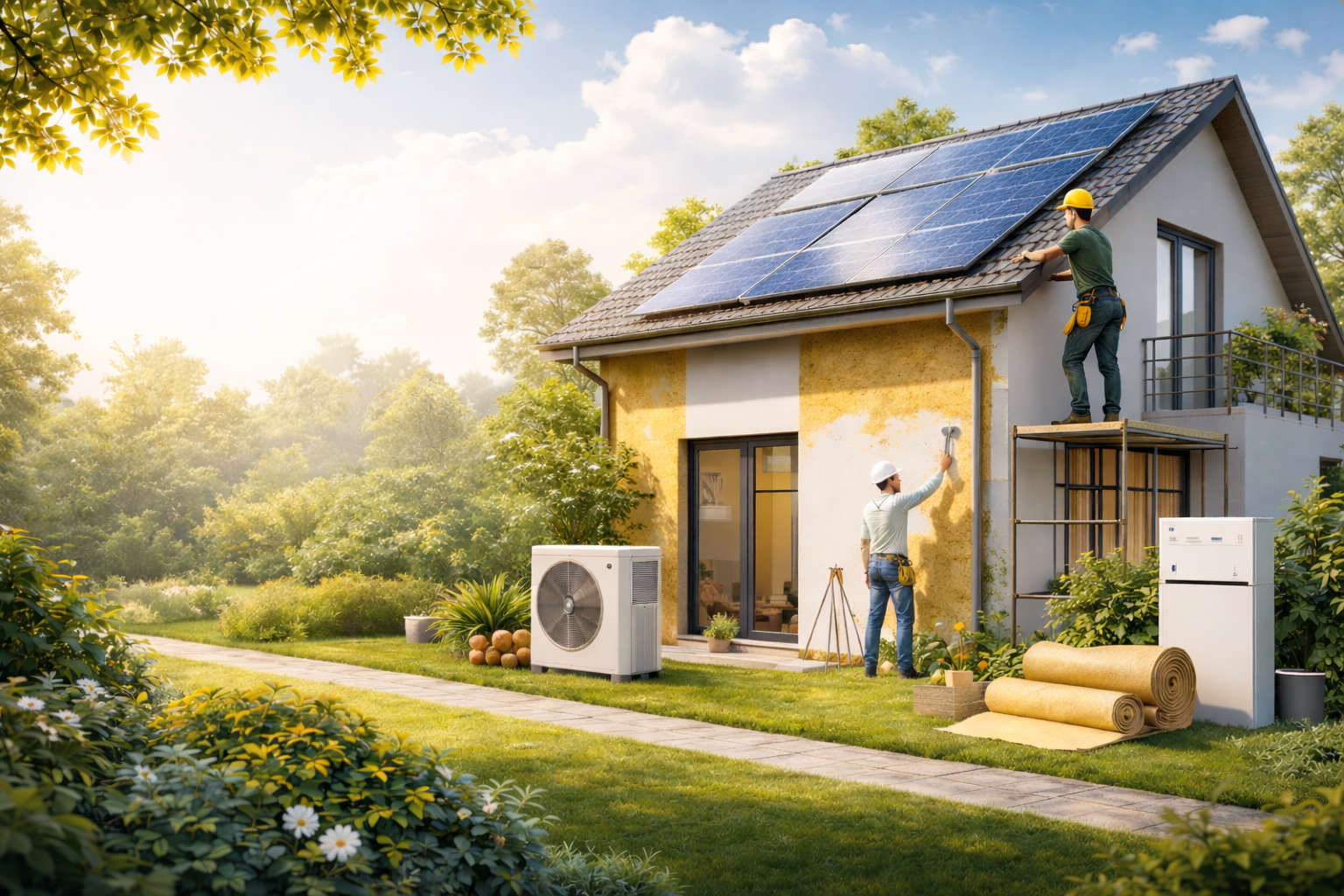 Rénovation énergétique TVA réduite BBC Habitat